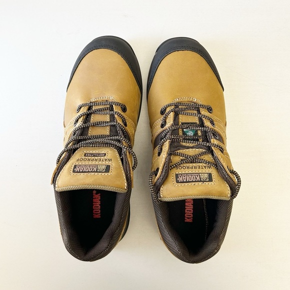 KODIAK Men’s Trail Waterproof Composite Toe Hiker Safety Work Shoe Brown Size 10 - Picture 10 of 14